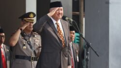Upacara Hari Sumpah Pemuda Ke -98 Bupati Pinrang Bertindak  Selaku Inspektur Upacara, Bacakan Sambutan Seragam Mentri Pemuda Dan Olahraga RI Erick Thohir