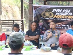 Jalin Kedekatan dengan Masyarakat, Kapolres Sidrap Buka Dialog Kamtibmas di Pitu Riase