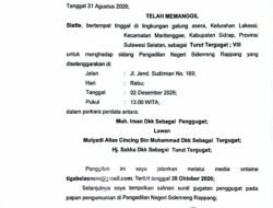 PANGGILAN UMUM — SIATTE (TURUT TERGUGAT VIII)
