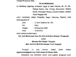 PANGGILAN UMUM — LA DANDANG LAGANING (TURUT TERGUGAT VIII)