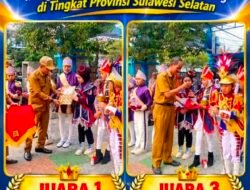 Bikin Bangga”Kepala UPT SDN 161 Pinrang  Gelontorkan Apresiasi Spesial Untuk Dua Siswa/Siswi  Yang Harumkan Nama Sekolah Di Tingkat Provinsi
