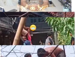 Aksi Kejar Kejaran Warnai Pemangkapan  Terduga Pelaku Pelecehan  Di Pinrang, Pelaku Di Ringkus Di Atas Atap Rumah Warga